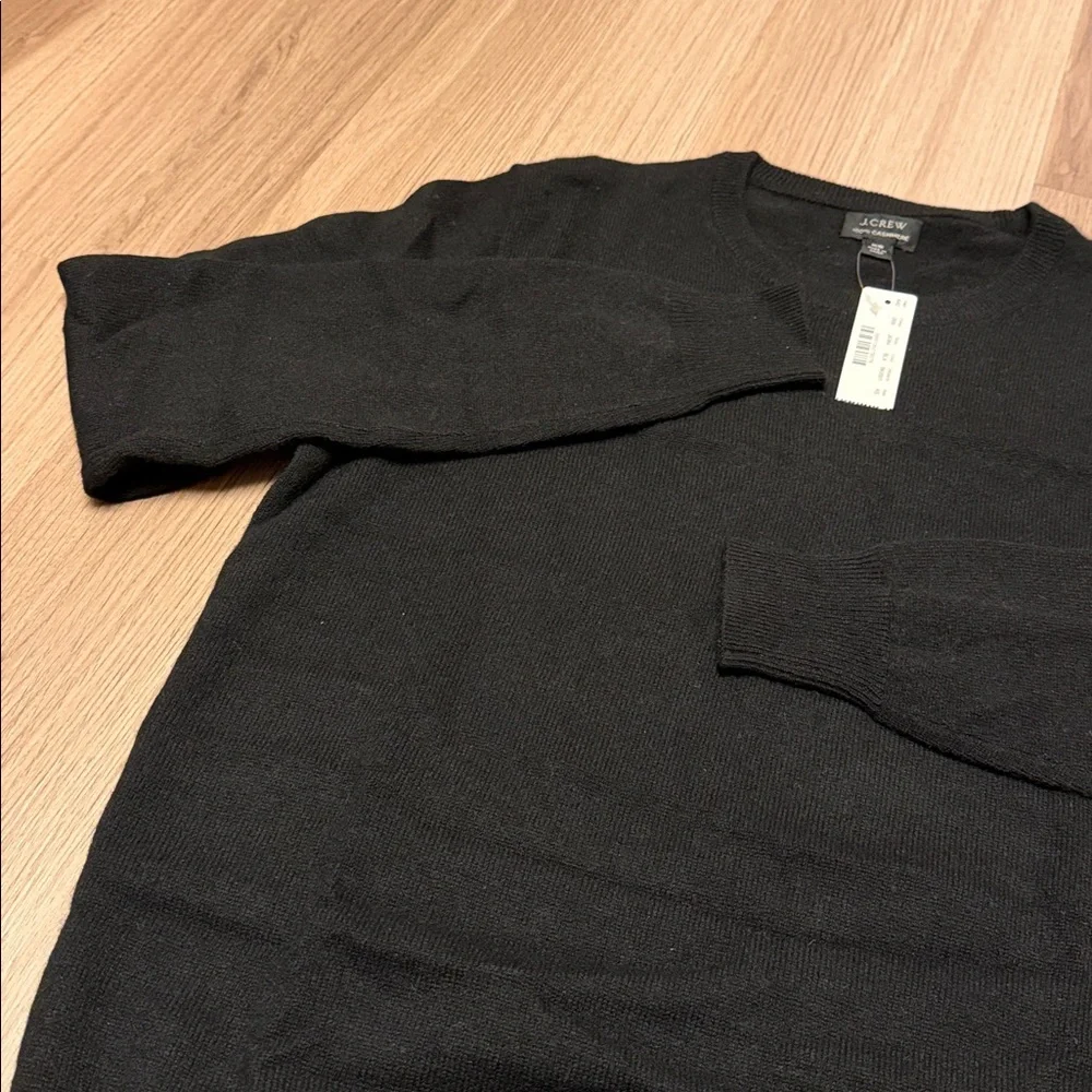 J. Crew Men’s Black Crewneck Sweater